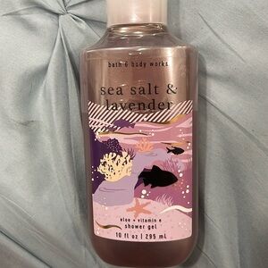 Bath and Body Works Sea Salt & Lavender Shower Gel